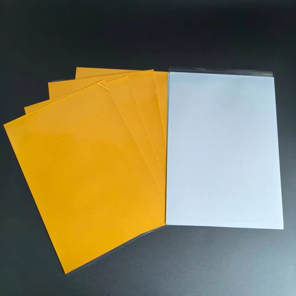 Manufactory Direct Laser Gold PVC Digital Printing Sheet
