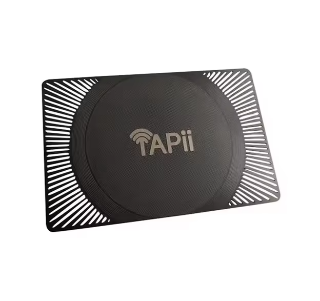 Design Best Customized Printed Black RFID NFC Card 13.56Mhz Contactless RFID Metal Card