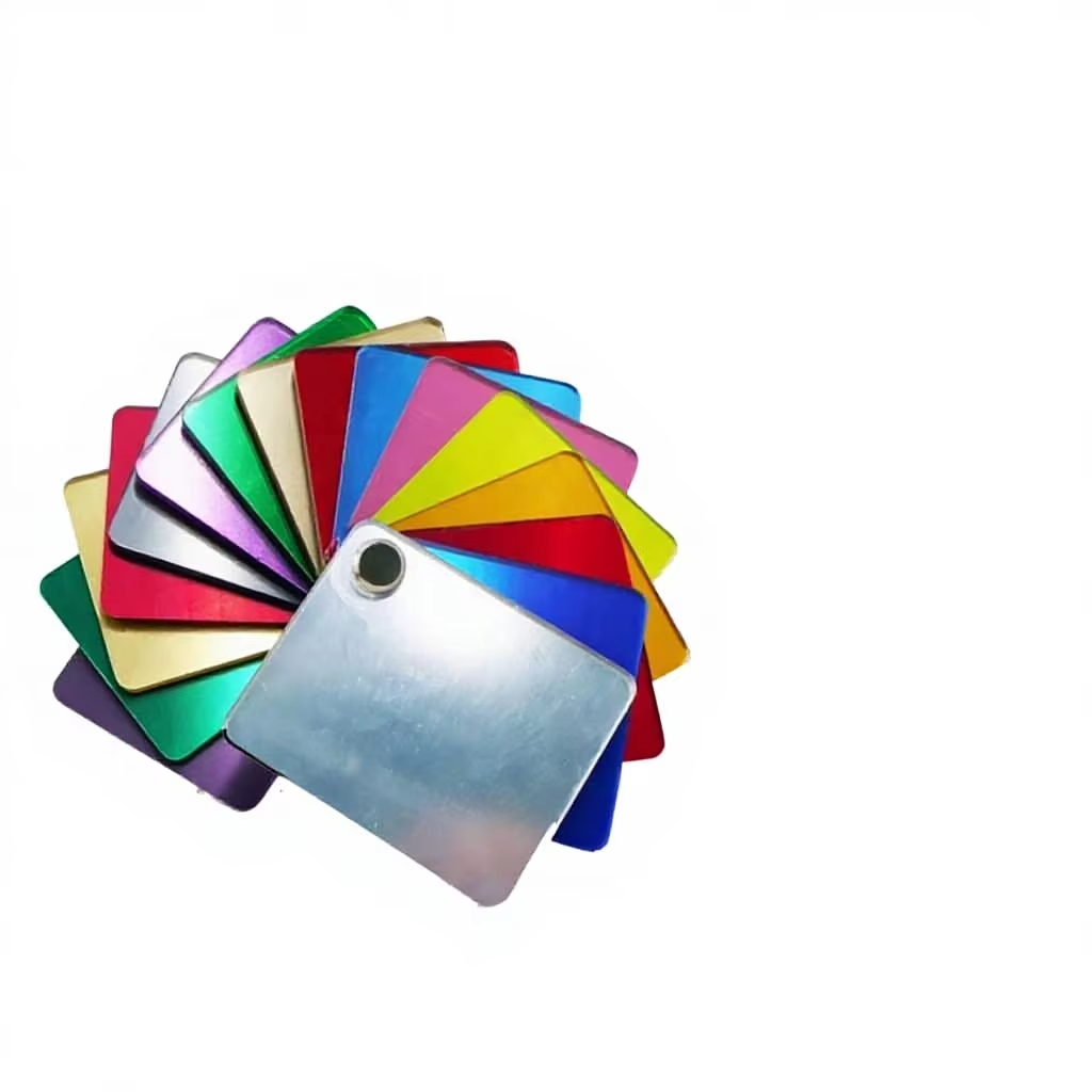 Acrylic Mirror Extrusion Plate Anti-Ultraviolet High-Definition Decorative Board Clear Customizable Size 1220x2440mm 