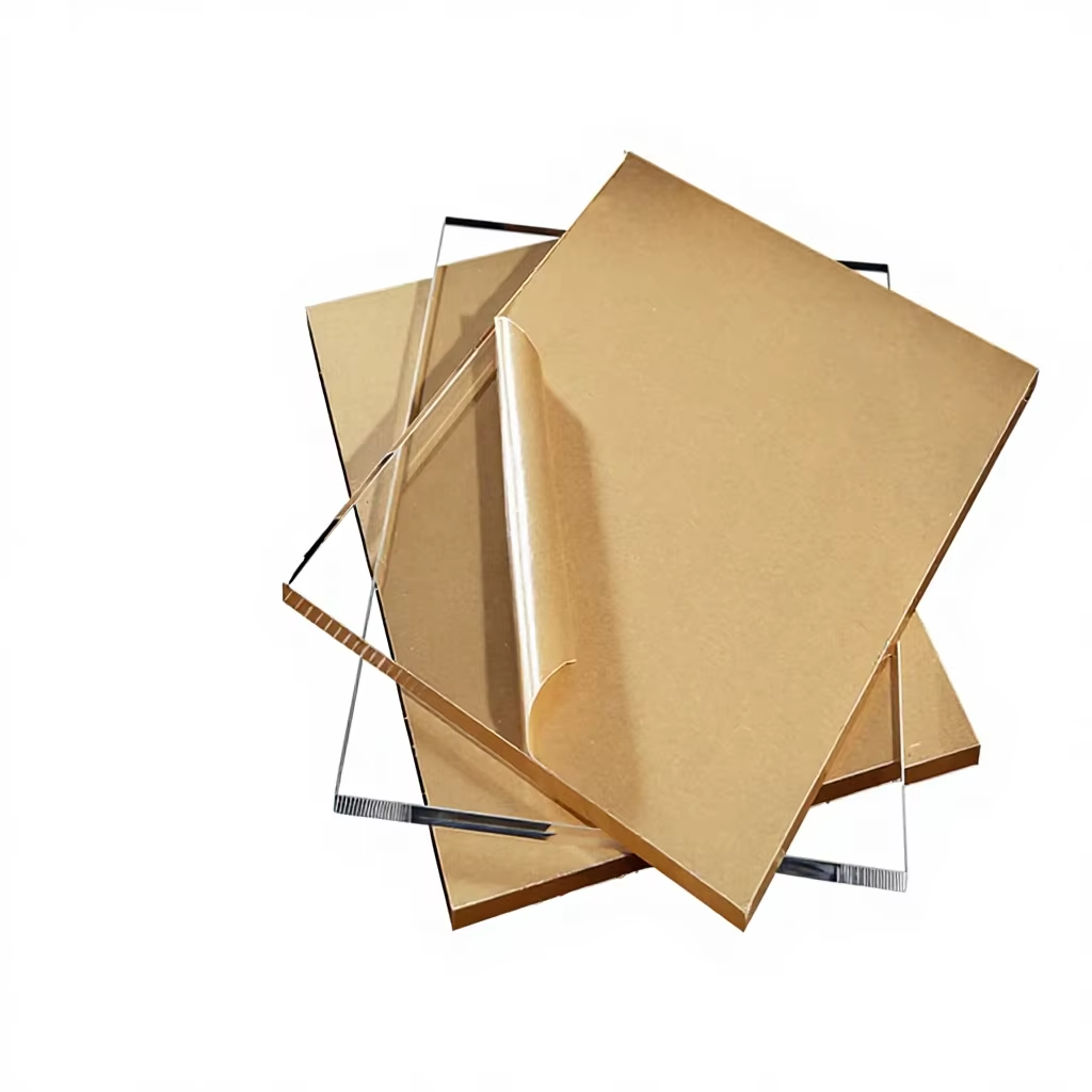Acrylic PMMA Organic Glass Sheets 1-10mm Heat-Bending Customizable Size Partition Board Shelf High Transparency
