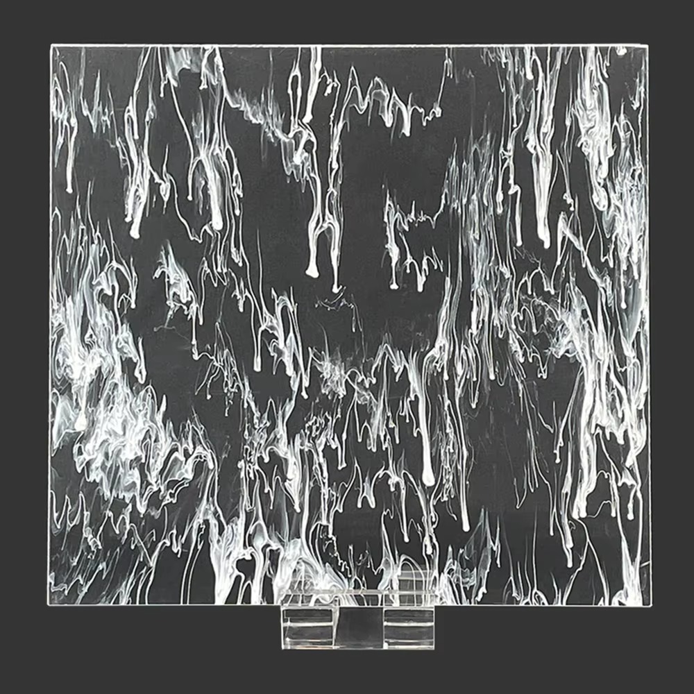 CHEERFOR  Customized Pattern Acrylic Wave Sheet Water Ripple Acrylic Sheet for Hotel Decoration