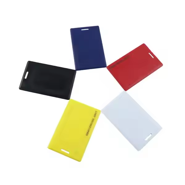 Custom 125Khz LF 1.8MM Thick ABS Mini RFID Smart ID Card T5577 Chip Tag Waterproof Writable Membership Hotel Access Control