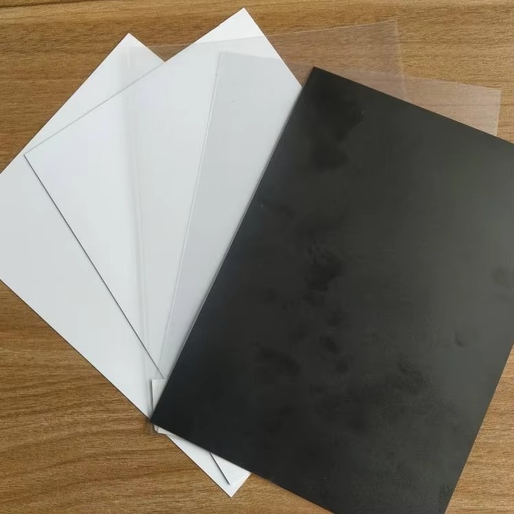 Wholesale Factory Direct  White  Black  clear Pvc Sheets   0.2mm  0.3mm  0.5mm