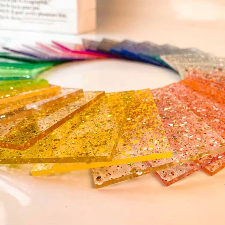 Cast clear Acrylic Sheet Laser Cut to Size 2mm 3mm 4mm Colorful s Laser Cutting Pastel Acrylic Sheet